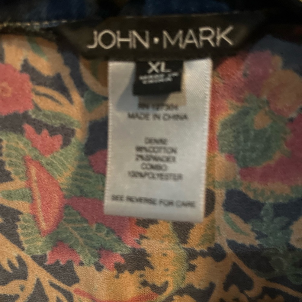 John Mark Multicolor Floral Top